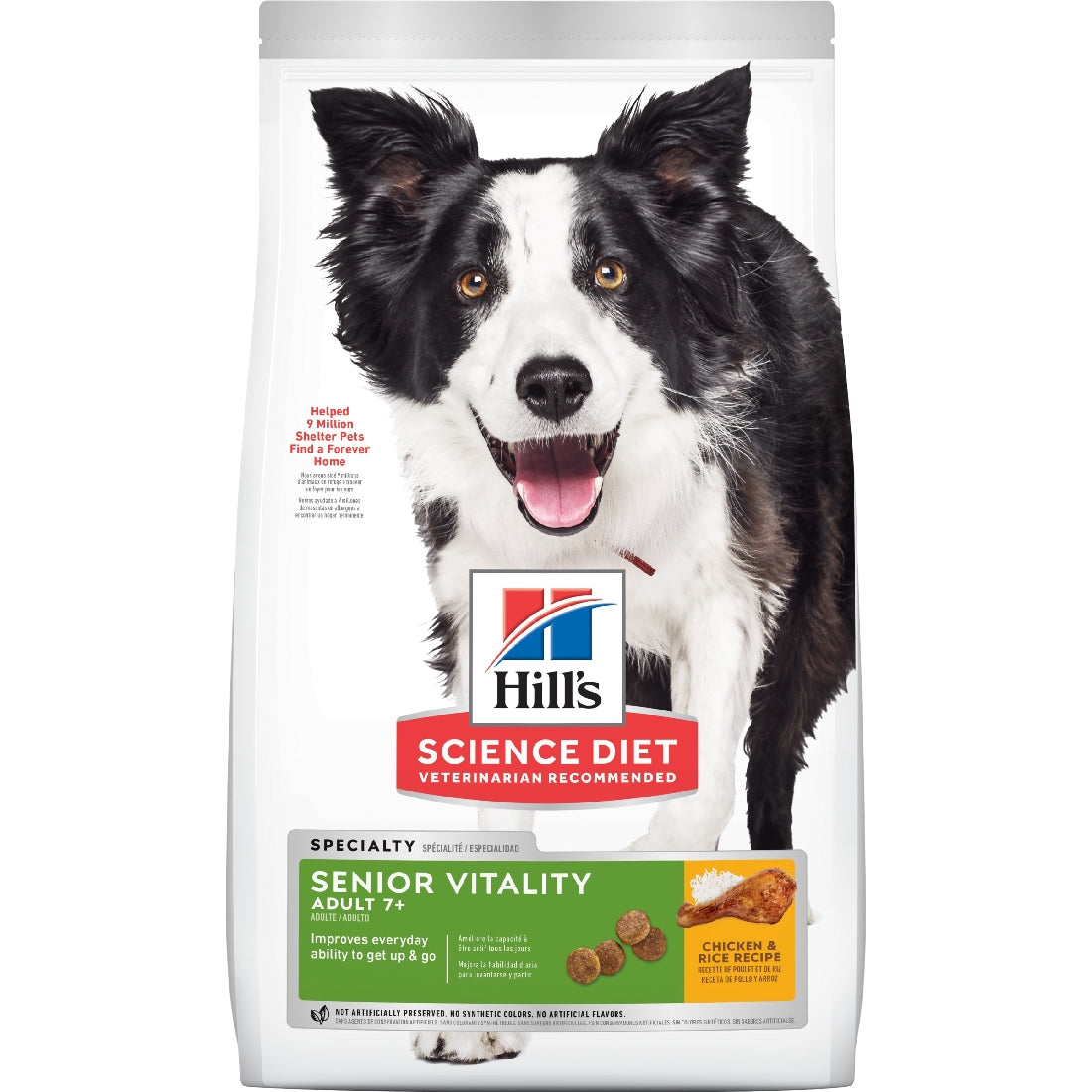 Hills Science Diet Adult 7 Senior Vitality Dry Dog Food Uncle