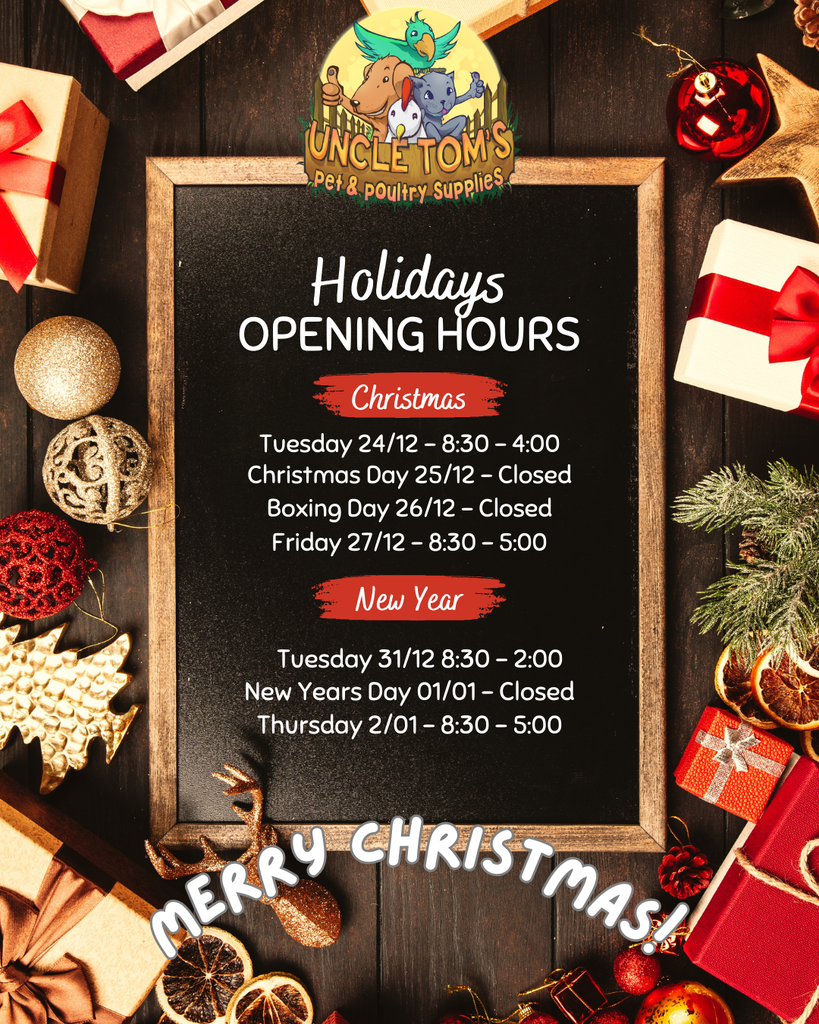 Christmas Hours and Local Delivery Cutoff and Restart