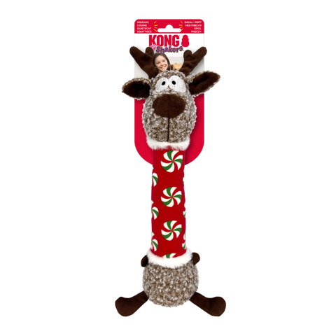 Kong Holiday Shakers Luvs Reindeer Medium