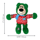 Kong Holiday Wild Knots Bear [SZ:Small / Medium]