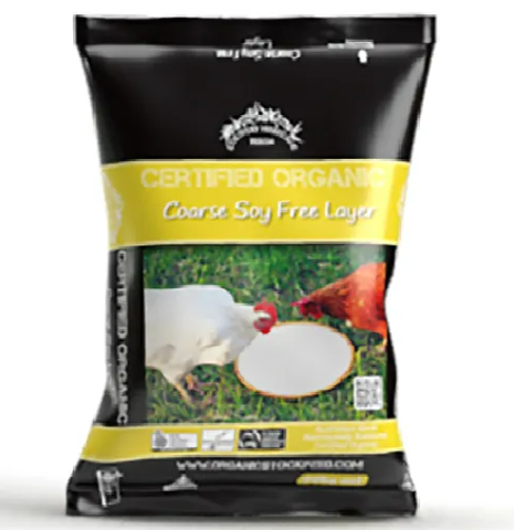 Country Heritage Feeds Organic Coarse Layer Soy Free 20kg