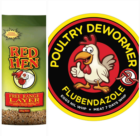 Laucke Red Hen Free Range Layer With Wormer 20kg