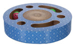 Trixie Cardboard Scratching Drum with Catnip & 2 Toy Balls