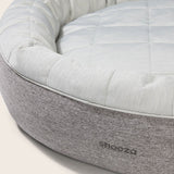 Snooza Cuddler Cooling Powder Grey [SZ:MEDIUM 70cm x 70cm x 23cm]