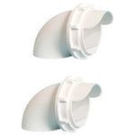 Elite Pet PVC Chicken Feeding Spout 75mm 2 Packet