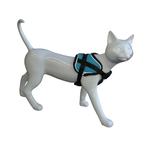 K9 Homes Cat Harness & Leash [SZ:Small Blue]