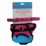 K9 Homes Cat Harness & Leash [SZ:Small Pink]