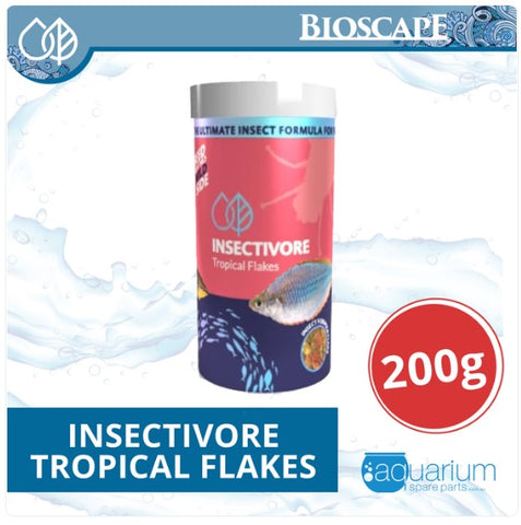 Insectivore Tropical Flake Food 200g