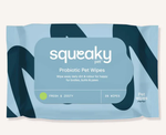 Squeaky Pet Probiotic Pet Wipes Fresh & Zesty 20 Wipes