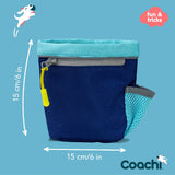 Coachi Train & Treat Bag Navy & Light Blue