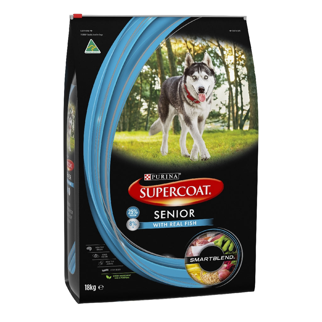 Supercoat senior dog sales food 18kg