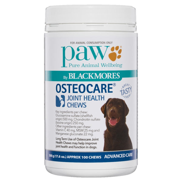 Paw osteocare joint health chews best sale for dogs